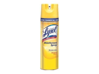 Lysol Professional Brand III Disinfectant Spray, Original, 19 oz. Canisters, 12/Carton (3624104650CT