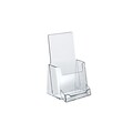 Azar Trifold 4W Countertop Displays, Clear, 10/Pack (252922)