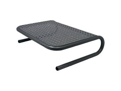 Allsop Metal Art Jr. Monitor Stand, Pearl Black (30165)