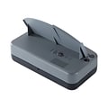 OfficeMate Eco-Punch Adjustable Punch, 30 Sheet Capacity, Gray (90115)