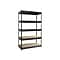 Iron Horse 3800 lb. Rivet Series 5-Shelf Metal Unit, 48W, Black (17313)