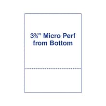 Alliance Pre-Perforated 8.5 x 11, Bond Paper, 24 lbs., 92 Brightness, 500 Sheets/Ream (30044)