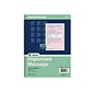 Adams Phone Message Pad, 5.5" x 3.8", Ruled, Pink, 50 Sheets/Pad (SC1184D)