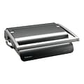 Fellowes Quasar+ Comb Binding Machine, 500 Sheet Capacity, Metallic Silver/Black (5227201)