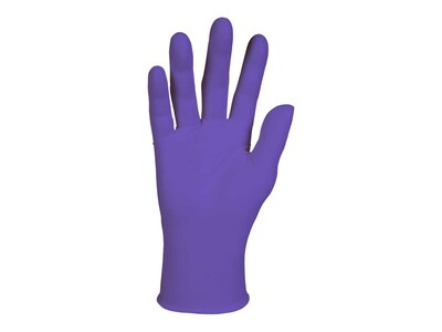 Kimberly-Clark Powder Free Purple Nitrile Gloves, Large, 100/Box (55083)