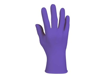 Kimberly-Clark Powder Free Purple Nitrile Gloves, Large, 100/Box (55083)