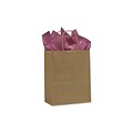 Bags & Bows 13H x 10W x 5D Shopping Bags, Kraft, 250/Carton (14-100513-8)