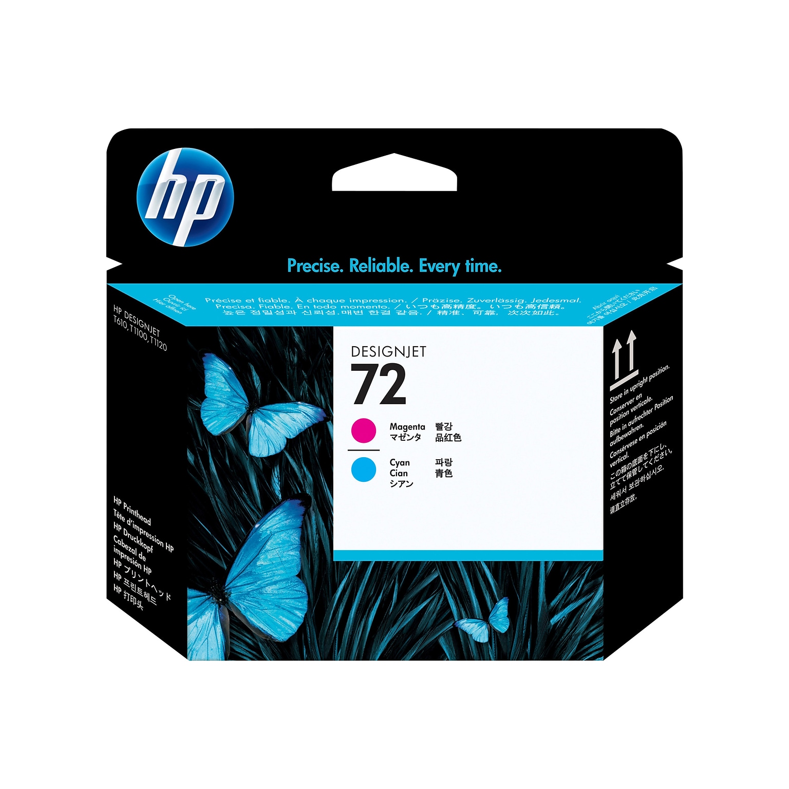 HP 72 Print Head, Cyan/Magenta (C9383A)