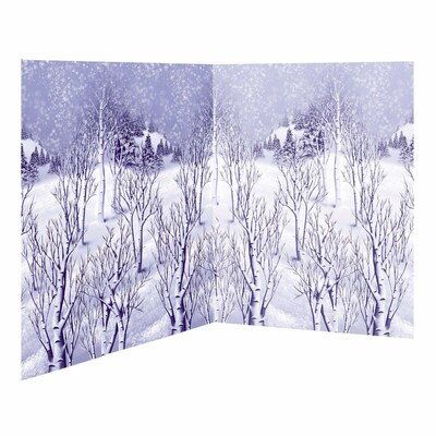 Amscan Winter Wonderland Scene Setter, 4 X 40 (674001)