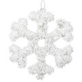 Amscan Snowflake Tinsel Decoration, 13 x 13, 6/Pack (240590)