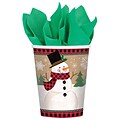 Amscan Winter Wonderland Paper Cup, 9oz, 5/Pack, 8 Per Pack (581679)