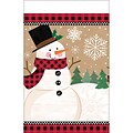 Amscan Plastic Tablecover, 102 x 54, Winter Wonder, 3/Pack (571679)