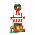 Amscan Holiday Hearth Scene Setter, 65 x 33.5, 5/Pack (670229)