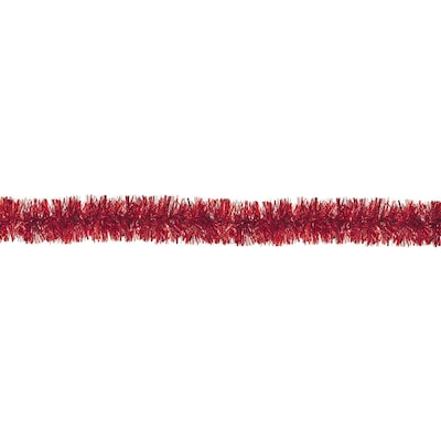 Amscan Tinsel Boa Garland, Red, 9, 2/Pack, (220218)