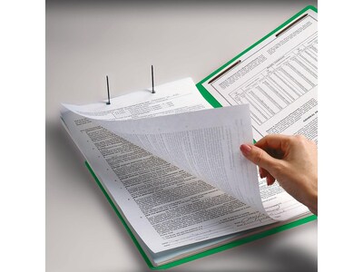 Smead End Tab Classification Folders, Shelf-Master Reinforced Straight-Cut Tab, Letter Size, Green, 50/Box (25140)