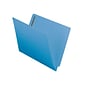 Smead End Tab Classification Folders, Shelf-Master Reinforced Straight-Cut Tab, Letter Size, Blue, 50/Box (25040)