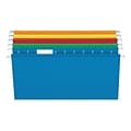 Pendaflex Box Bottom Hanging File Folders, Letter Size, Assorted Colors, 25/Box (PFX 04152x2 ASST)