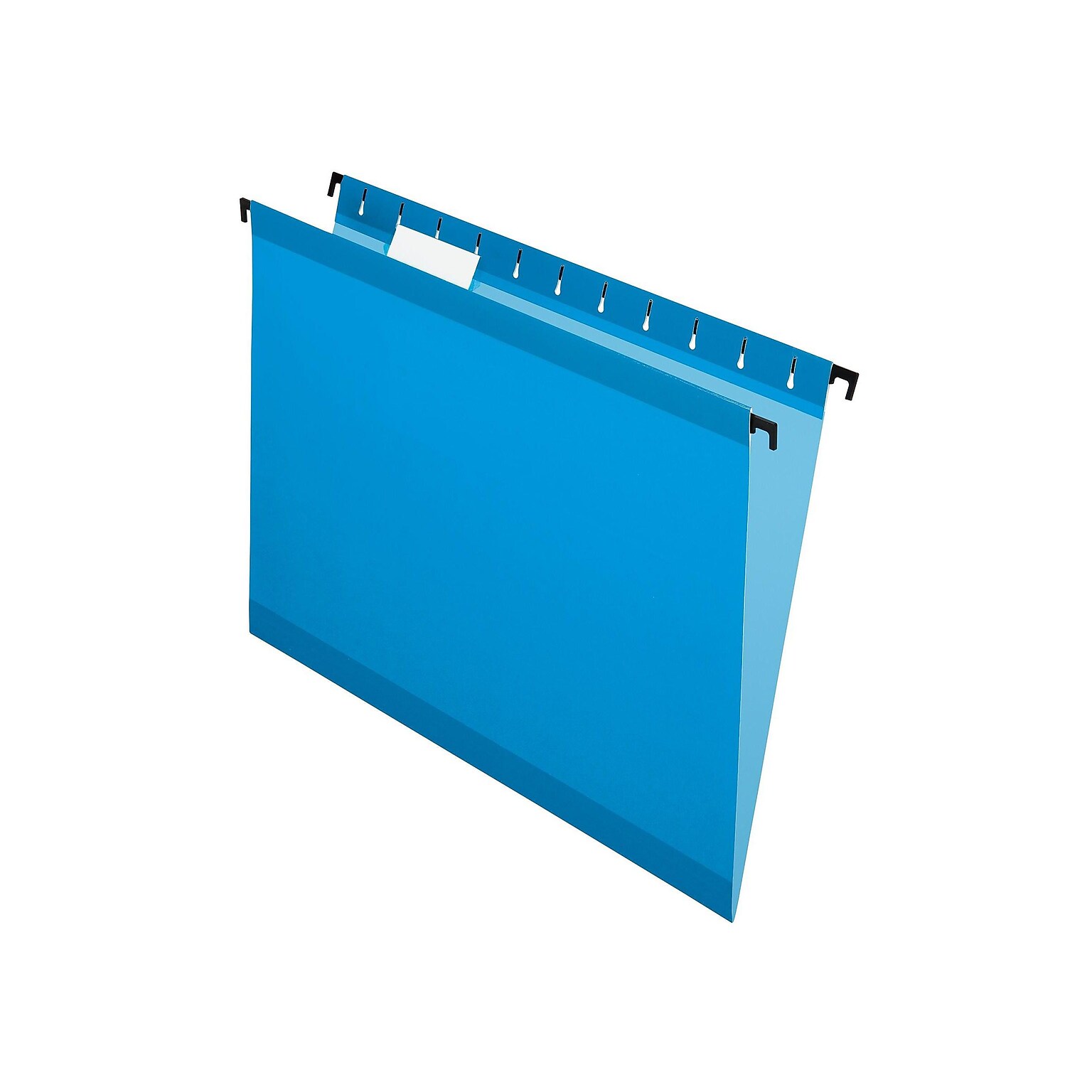 Pendaflex SureHook Reinforced Hanging File Folders, 5-Tab, Letter Size, Blue, 20/Box (PFX 6152 1/5 BLU)