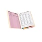 Smead End Tab Classification Folders, Shelf-Master Reinforced Straight-Cut Tab, Letter Size, Manila, 50/Box (34160)