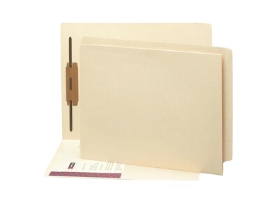 Smead End Tab Classification Folders, Straight-Cut Tab, Letter Size, Manila, 50/Box (34100)