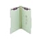 Smead Recycled Pressboard Classification Folders with SafeSHIELD Fasteners, 2/5-Cut Tab, Legal Size,