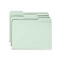 Smead Pressboard Classification Folders with SafeSHIELD Fasteners, 1/3-Cut Tab, Letter Size, Gray/Gr