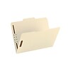 Smead Fastener File Folders, 2 Fasteners, Reinforced 1/3-Cut Tab, Letter Size, Manila, 50/Box (14537