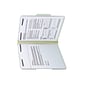 Smead Pressboard Classification Folders with SafeSHIELD Fasteners, 1/3-Cut Tab, Letter Size, Gray/Green, 25/Box (14944)