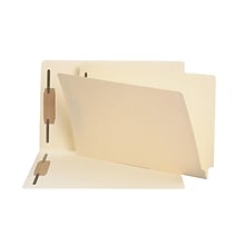 Smead 100% Recycled End Tab Classification Folders, Shelf-Master Reinforced Straight-Cut Tab, Legal