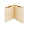 Smead End Tab Classification Folders, Shelf-Master Reinforced Straight-Cut Tab, Letter Size, Manila,