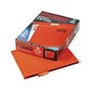 Pendaflex Reinforced Hanging File Folders, 1/5 Tab, Letter Size, Orange, 25/Box (PFX 4152 1/5 ORA)