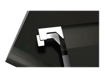Pendaflex Reinforced Hanging File Folders, 1/5 Tab, Letter Size, Black, 25/Box (PFX 4152 1/5 BLA)