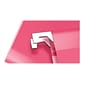 Pendaflex Reinforced Hanging File Folders, 1/5 Tab, Letter Size, Pink, 25/Box (PFX 4152 1/5 PIN)