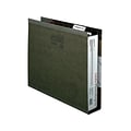 Pendaflex Reinforced Hanging File Folders, Extra Capacity, 5-Tab, Letter Size, Standard Green, 25/Bo