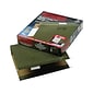 Pendaflex Reinforced Hanging File Folders, Extra Capacity, 5-Tab, Letter Size, Standard Green, 25/Box (PFX 04152x3)