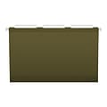 Pendaflex Reinforced Hanging File Folders, Legal Size, Standard Green, 25/Box (PFX 4153 1/3)