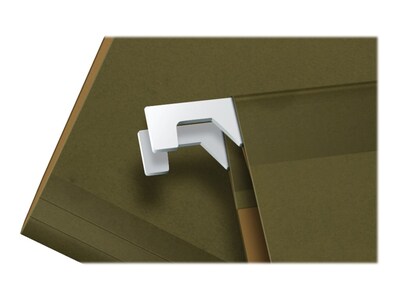 Pendaflex Reinforced Hanging File Folders, Legal Size, Standard Green, 25/Box (PFX 4153 1/3)