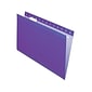 Pendaflex Recycled Hanging File Folders, Legal Size, Violet, 25/Box (PFX 4153 1/5 VIO)