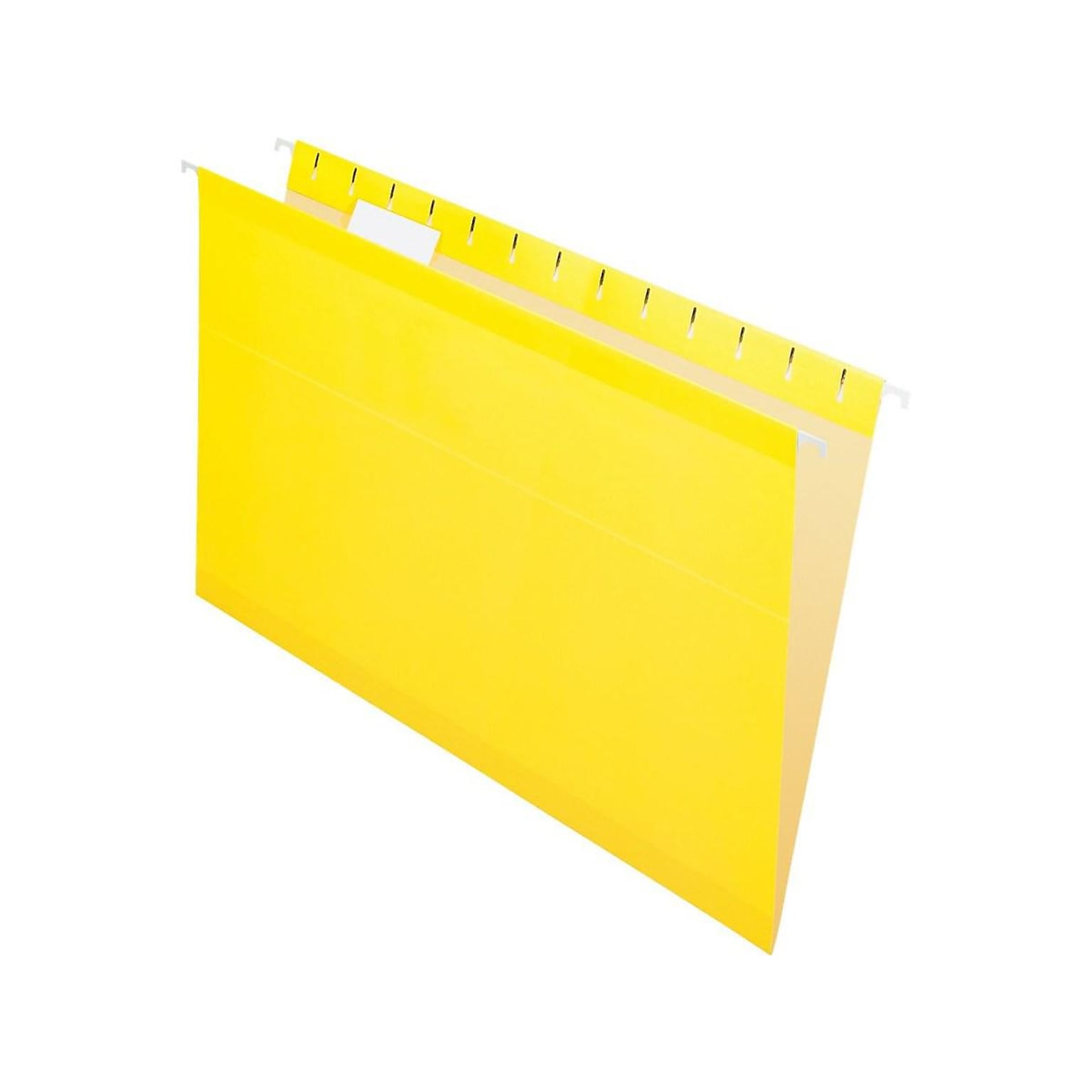 Pendaflex Recycled Hanging File Folders, Legal Size, Yellow, 25/Box (PFX 4153 1/5 YEL)