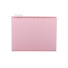 Smead Hanging File Folders, Letter Size, Pink, 25/Box (64066)