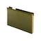 Pendaflex Reinforced Hanging File Folders, Extra Capacity, 1 Expansion, Legal Size, Standard Green,