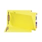 Smead End Tab Classification Folders, Shelf-Master Reinforced Straight-Cut Tab, Legal Size, Yellow, 50/Box (28940)