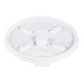 Dart Lift n Lock Lids, White, 1000/Carton (12FTL)