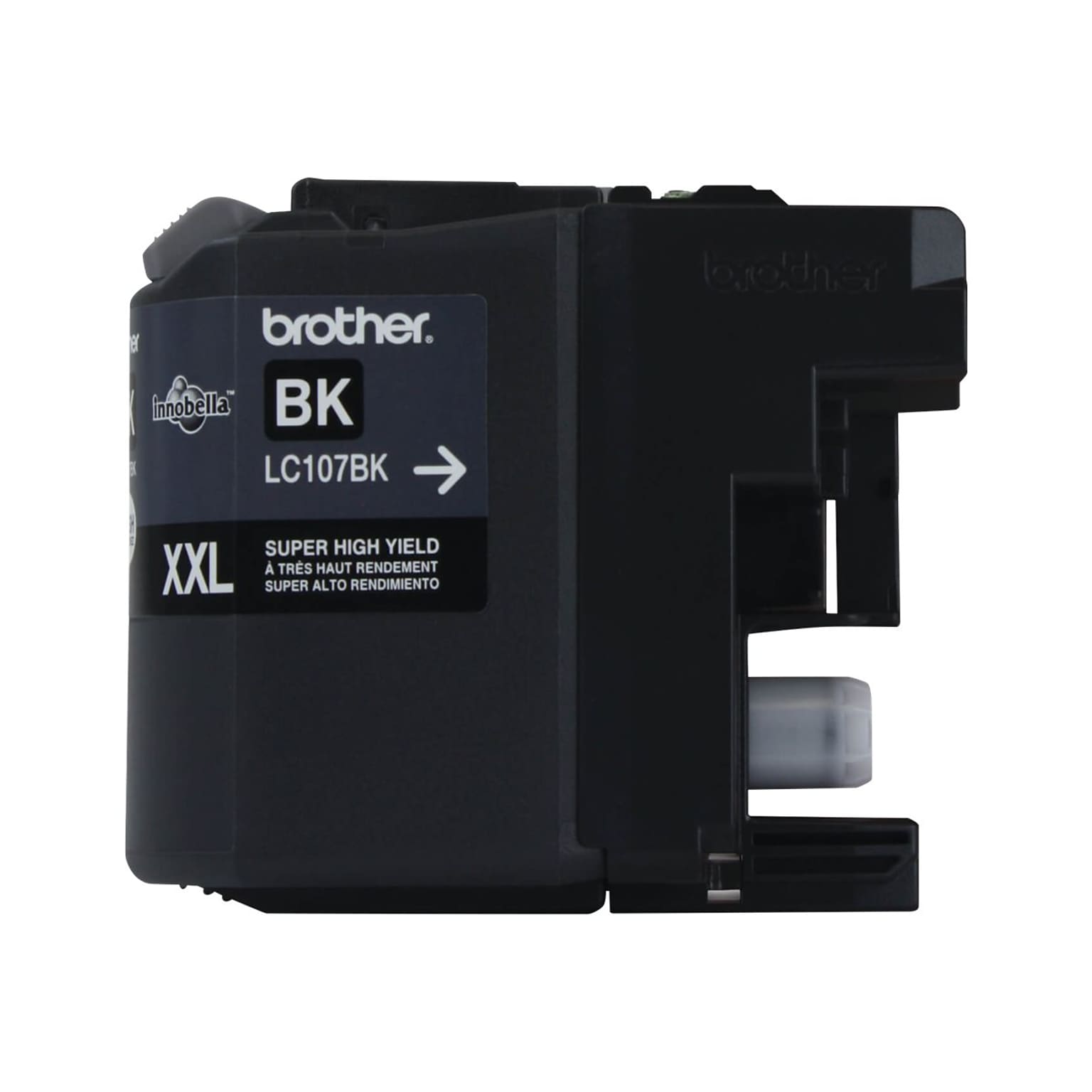 Brother LC107BKS Black Super High Yield Ink   Cartridge