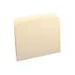 Smead File Folders, Reinforced Straight-Cut Tab, Letter Size, Manila, 100/Box (10310)