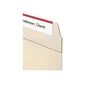 Smead File Folders, Reinforced Straight-Cut Tab, Letter Size, Manila, 100/Box (10310)