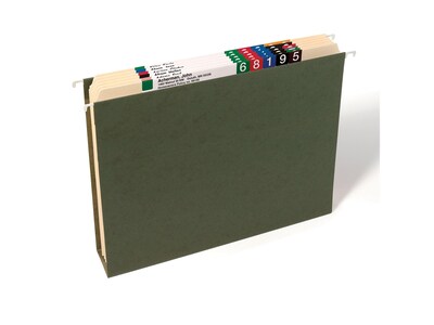 Smead File Folders, Reinforced Straight-Cut Tab, Letter Size, Manila, 100/Box (10310)