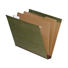 Pendaflex SureHook Hanging File Folders, Letter Size, Standard Green, 10/Box (PFX 59254)