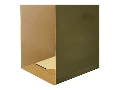 Pendaflex Reinforced Hanging File Folders, 1" Expansion, Letter size, Standard Green 25/Box