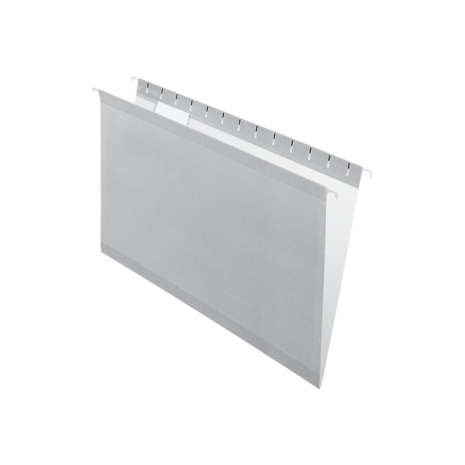 Pendaflex Reinforced Hanging File Folders, 1/5 Tab, Legal Size, Gray, 25/Box (PFX 4153 1/5 GRA)